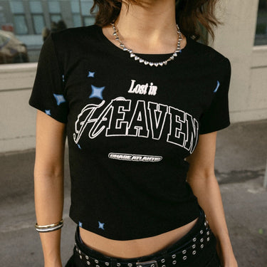Lost In Heaven Cropped Tee